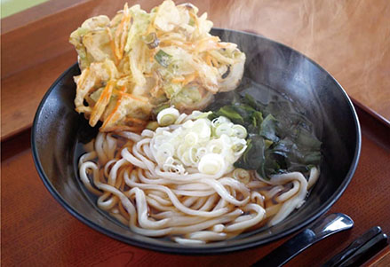 かき揚げうどん
