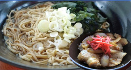 かけそば　＋　ミニ焼肉丼　（冷／温）