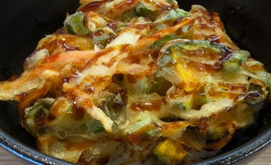 ミニかき揚げ丼